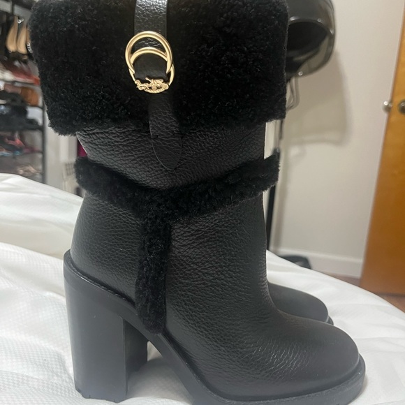 Coach black leather boot - Picture 8 of 10